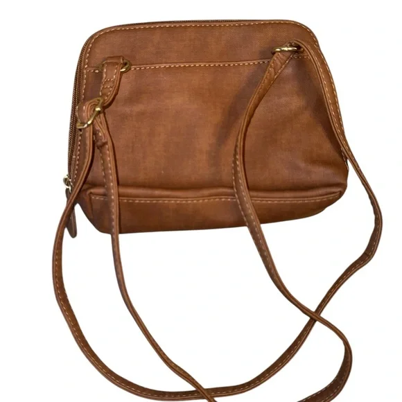 Multi Sac Brown Crossbody Bag - Picture 3 of 5